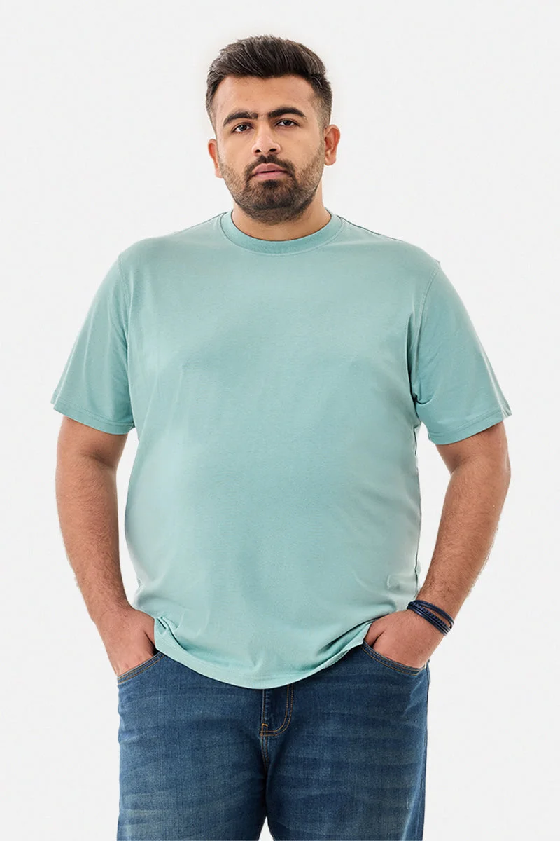 SNITCH Plus Size 100% Cotton Regular Fit T-Shirt